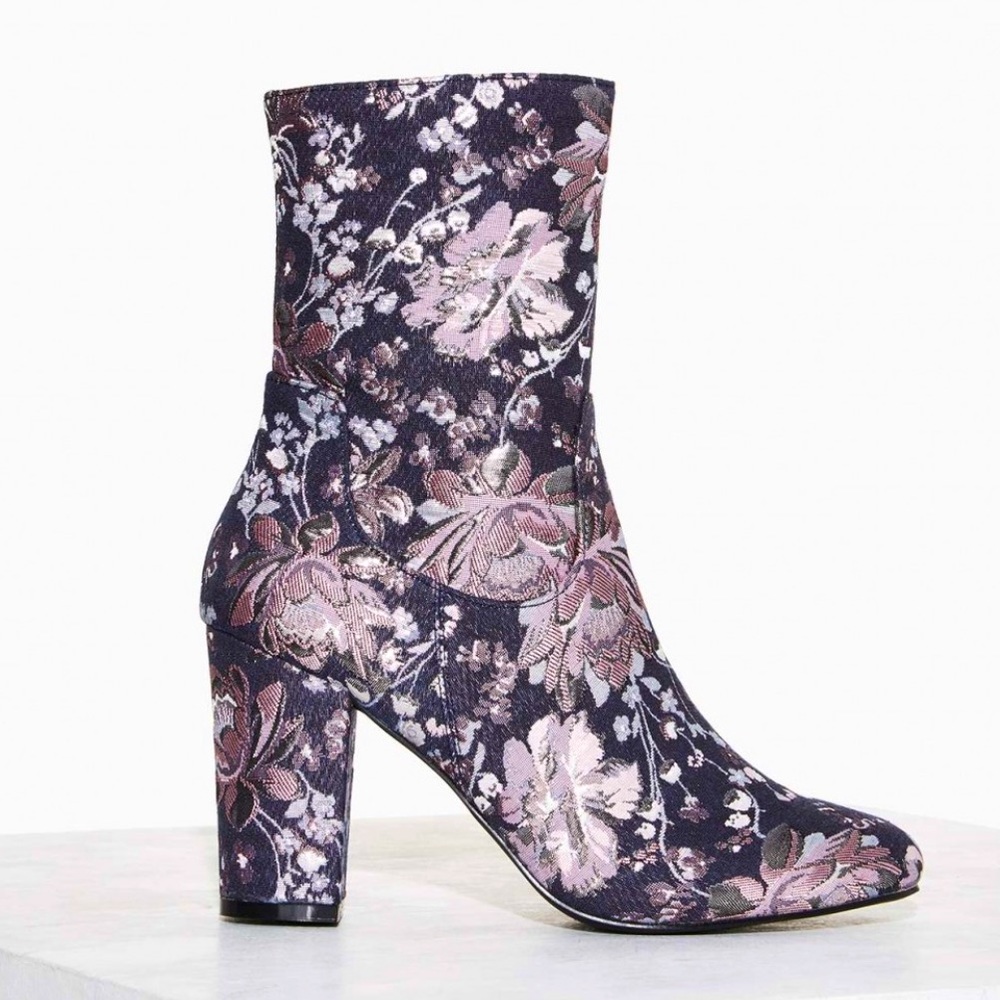 Nasty Gal Tapestry Boots